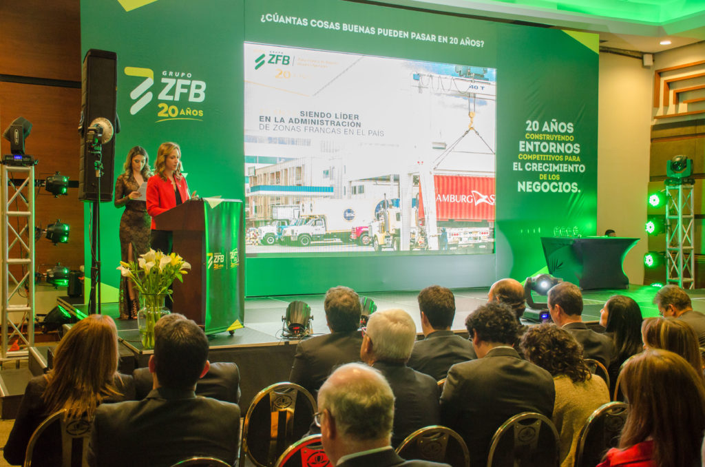 Zona Franca de Bogotá y Grupo ZFB celebraron 20 años al servicio del crecimiento y fortalecimiento del sector empresarial